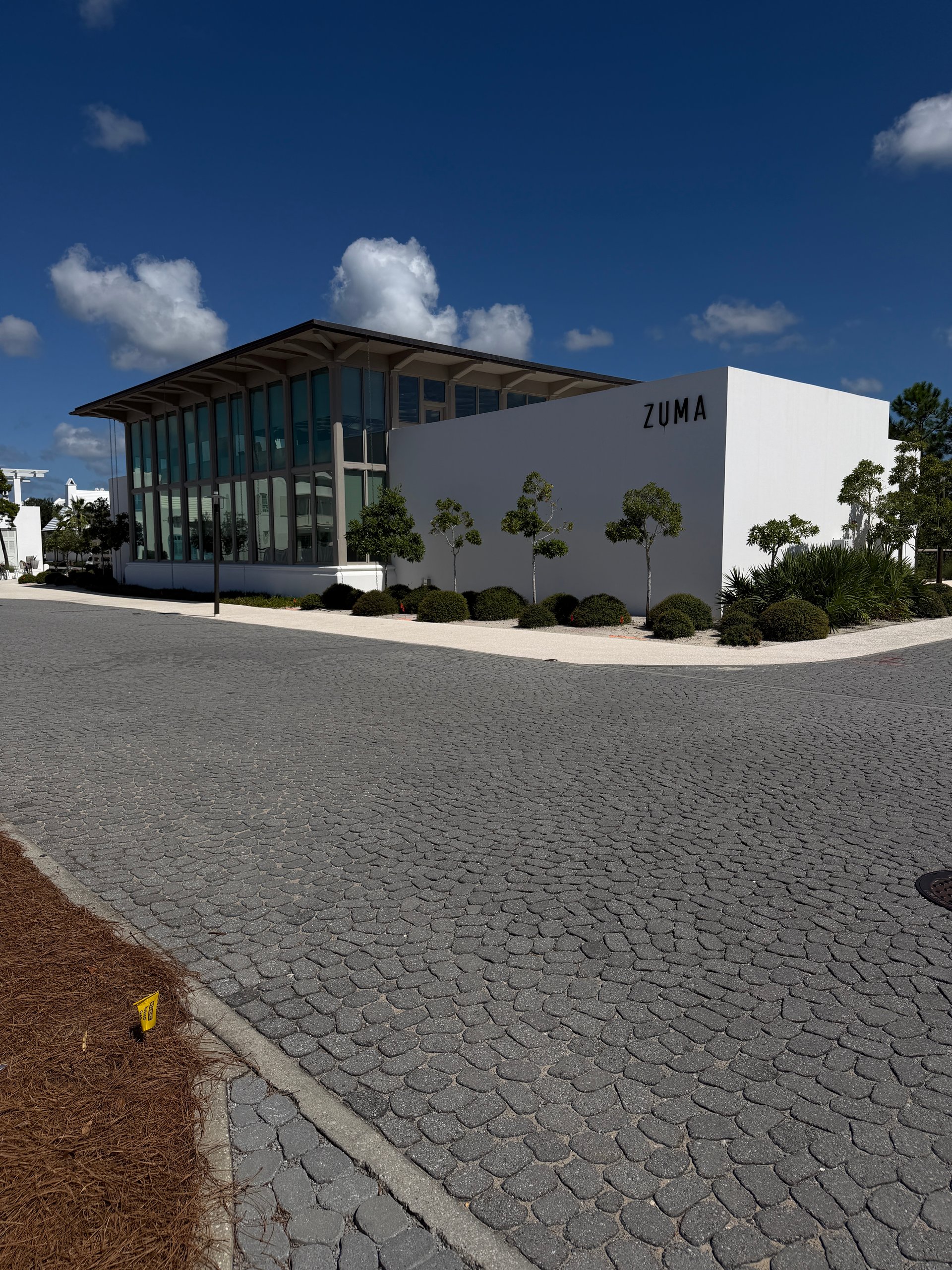 Exterior of ZUMA Wellness Center in Alys Beach Florida