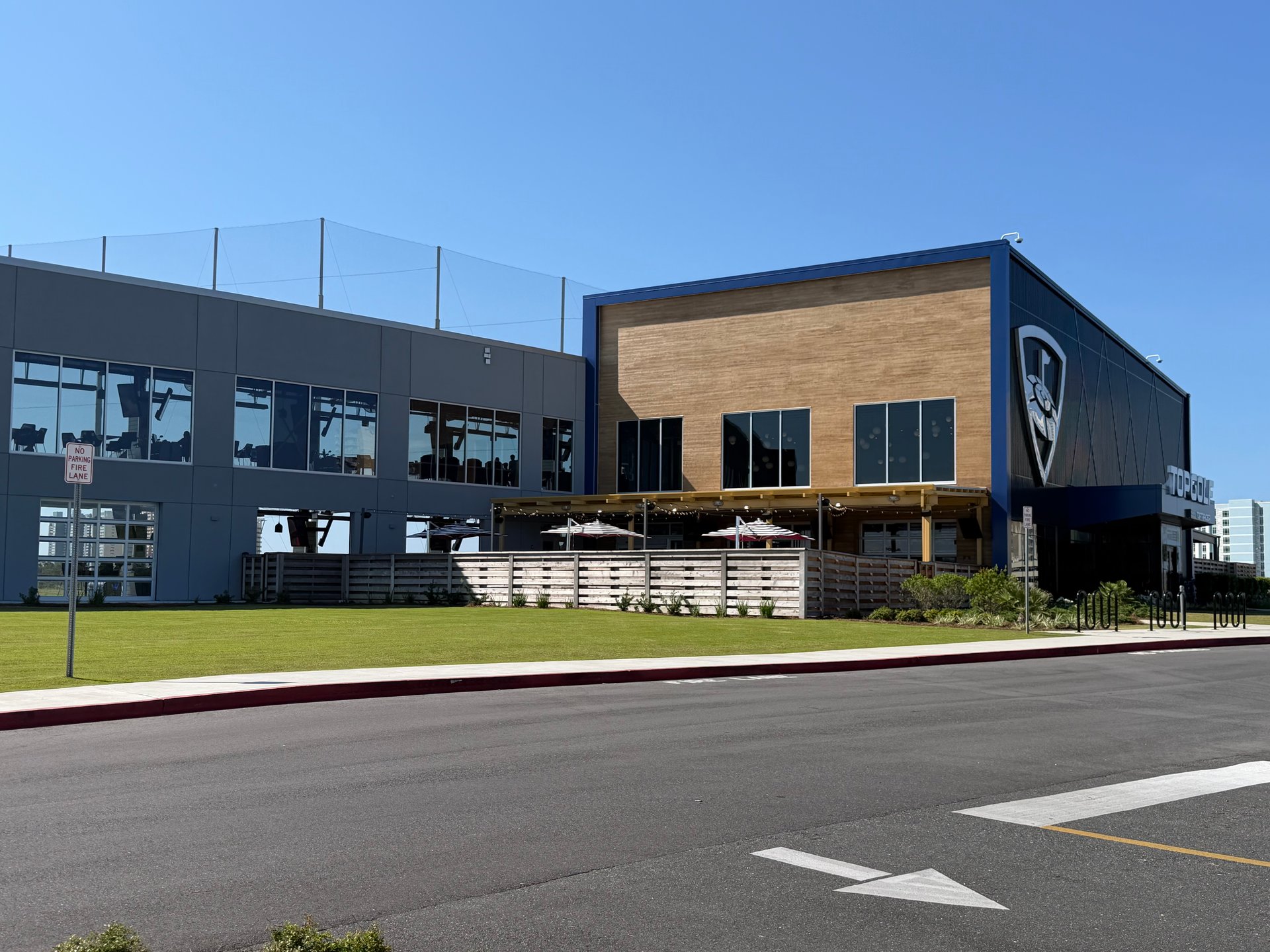 Topgolf entertainment venue near Pier Park in Panama City Beach