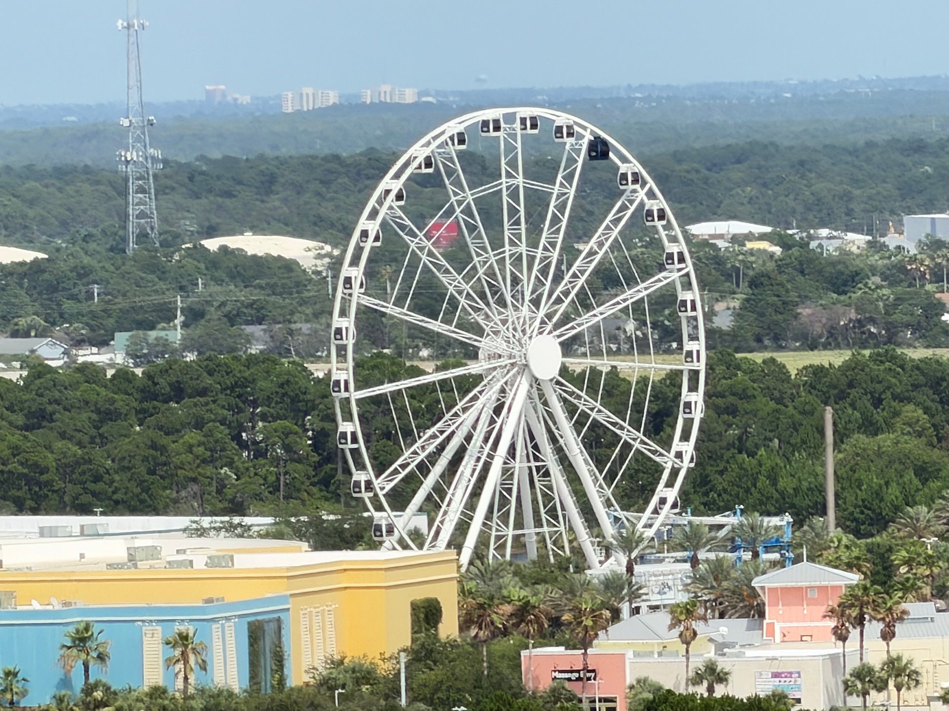 SkyWheel and attractions at Pier Park in Panama City Beach