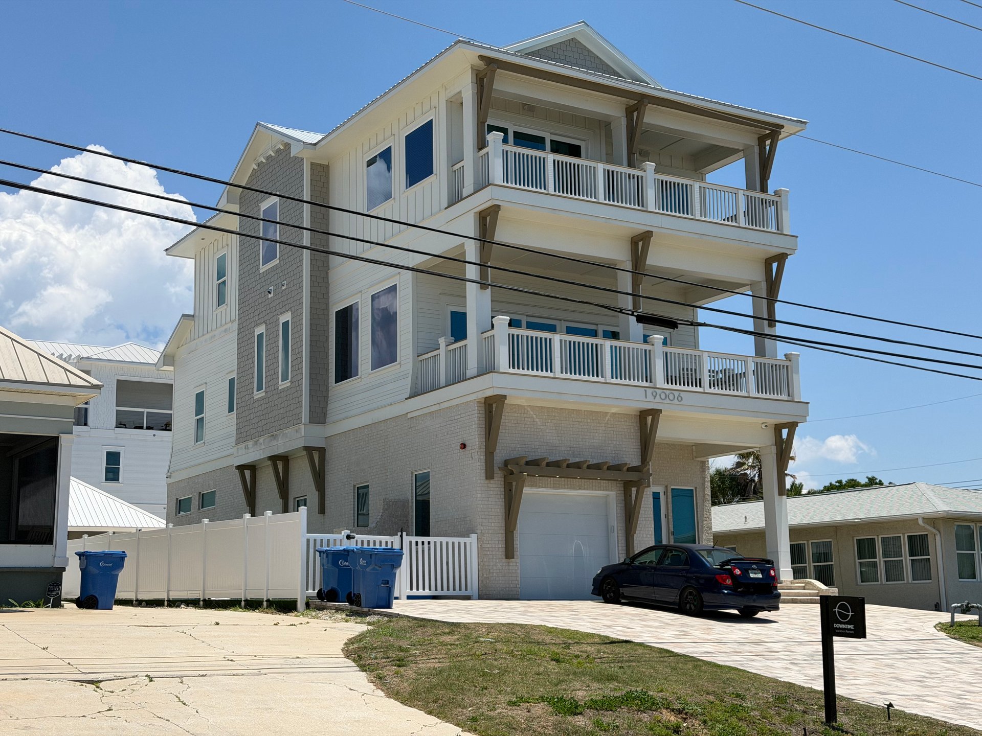 Multi-story coastal home in the Panama City Beach and Grand Lagoon real estate market