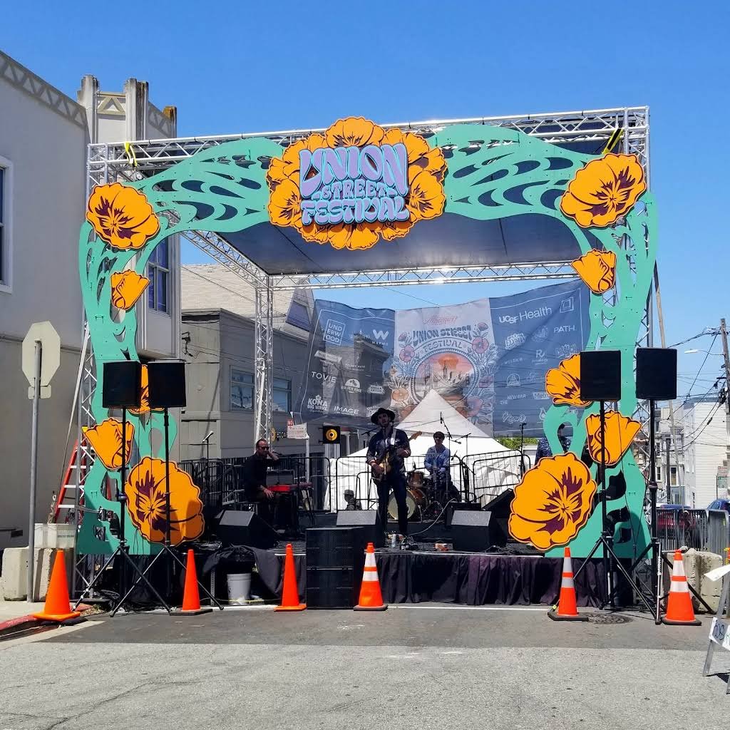 Live music at the Union Street Festival