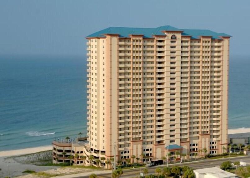 Sunrise Beach Resort Gulf-front condo building in Panama City Beach