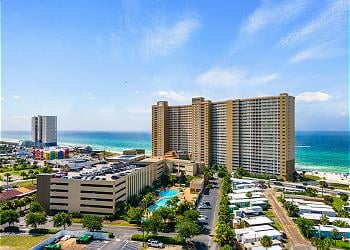 Gulf-front condominium property in Panama City Beach Florida