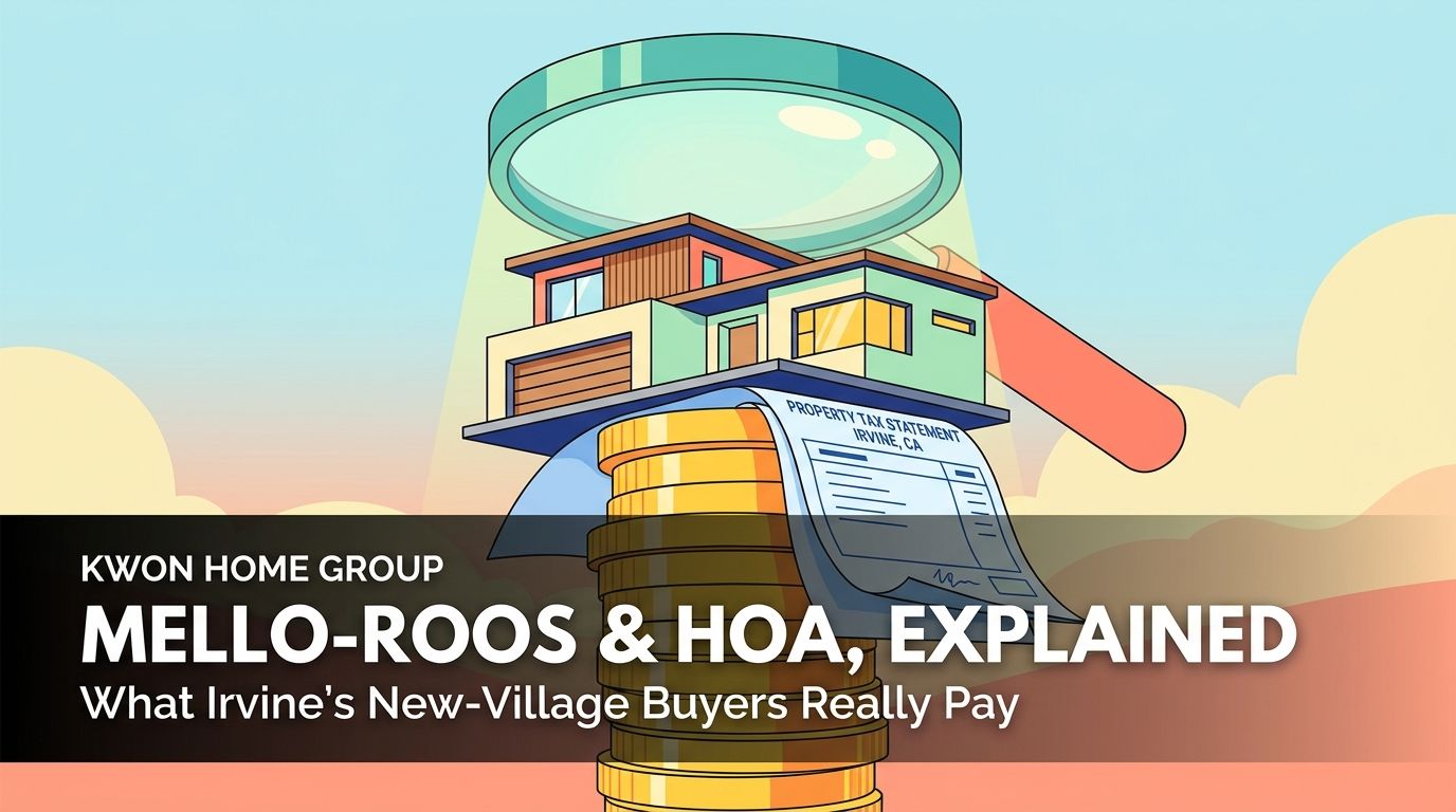 Mello-Roos and HOA in Irvine's New Villages, Explained