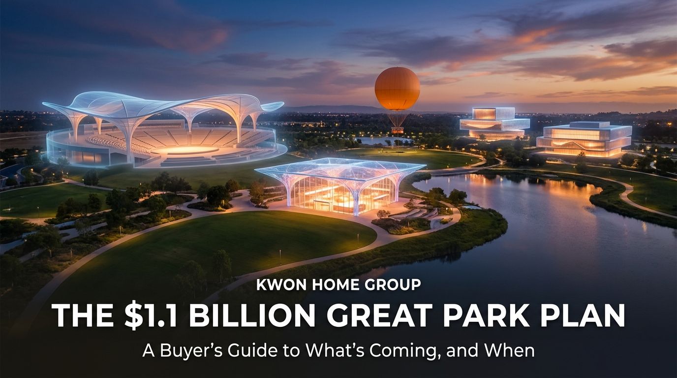 The $1.1 Billion Great Park Plan: A Buyer's Guide to What's Coming, and When