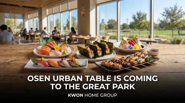 Osen Urban Table Is Coming to the Great Park — Here's Why It Matters