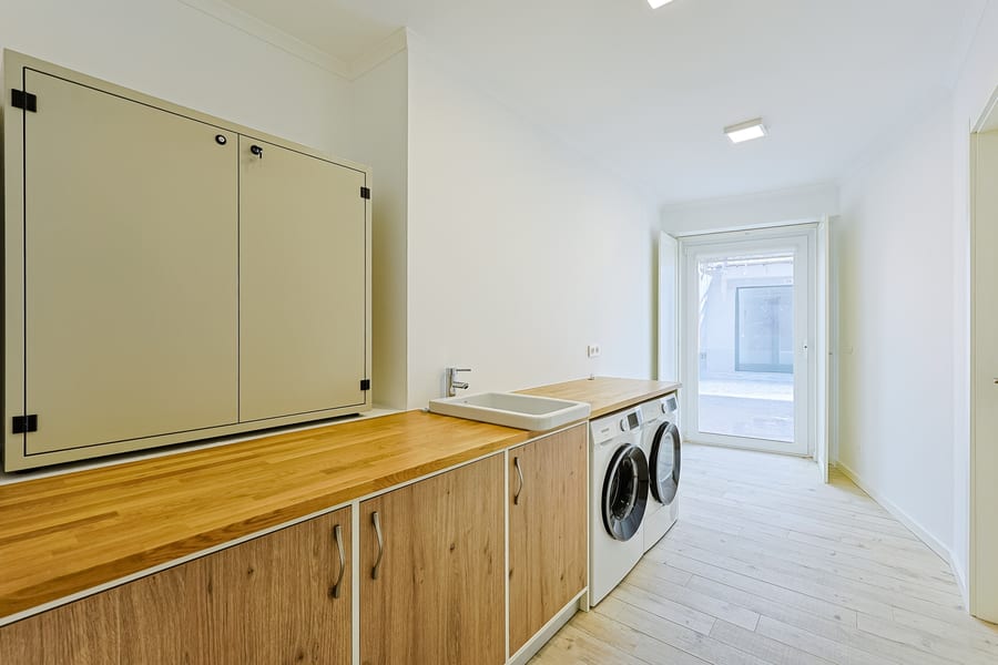 Laundry and utility room
