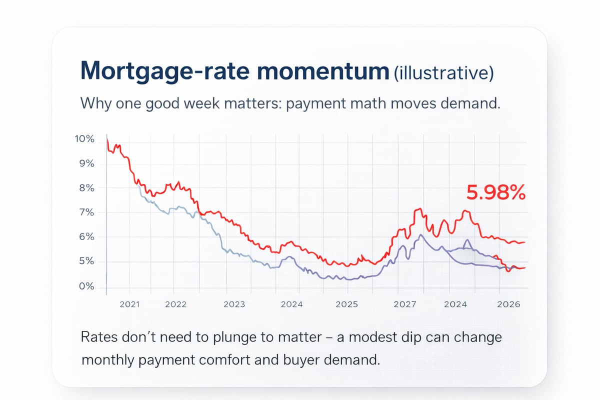 North Dallas neighborhood homes at sunset with for sale sign