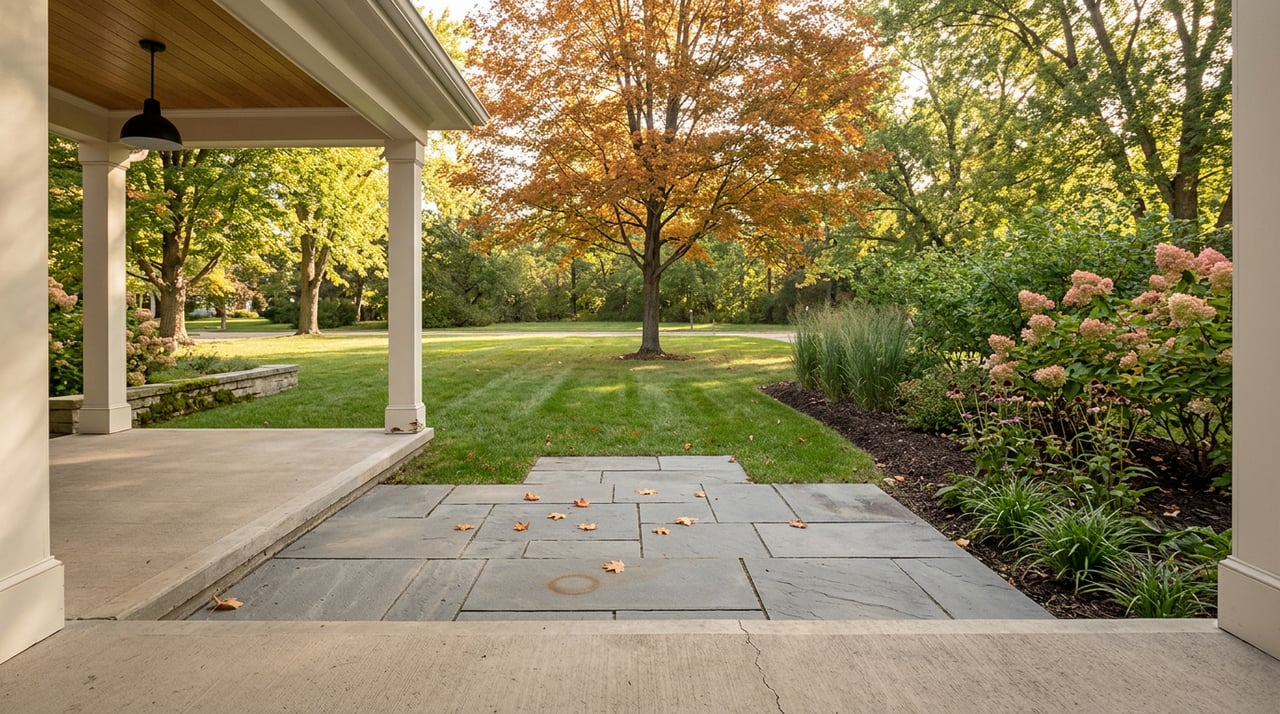 Your Homer Glen Fall Plan Fits Between One Park And One Road