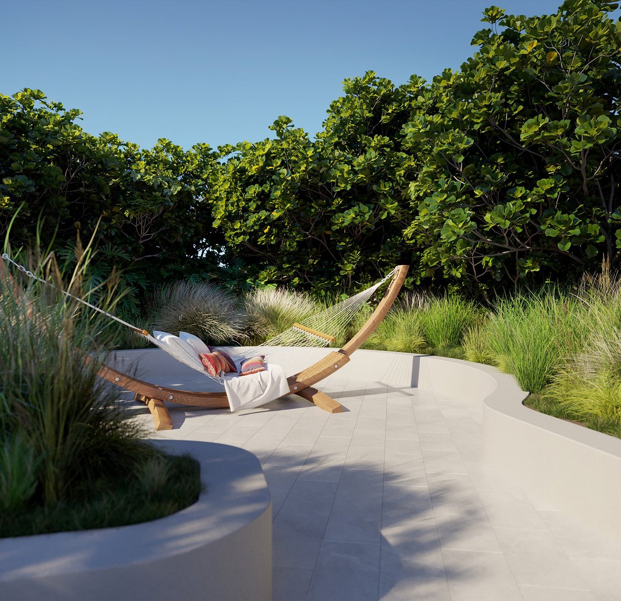 Hammock Terrace at Five Park in Miami Beach