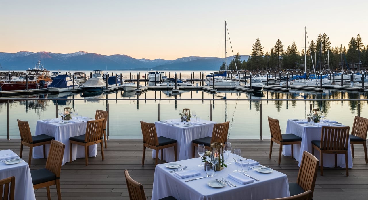 Tahoe City Waterfront Lifestyle: Marinas And Dining