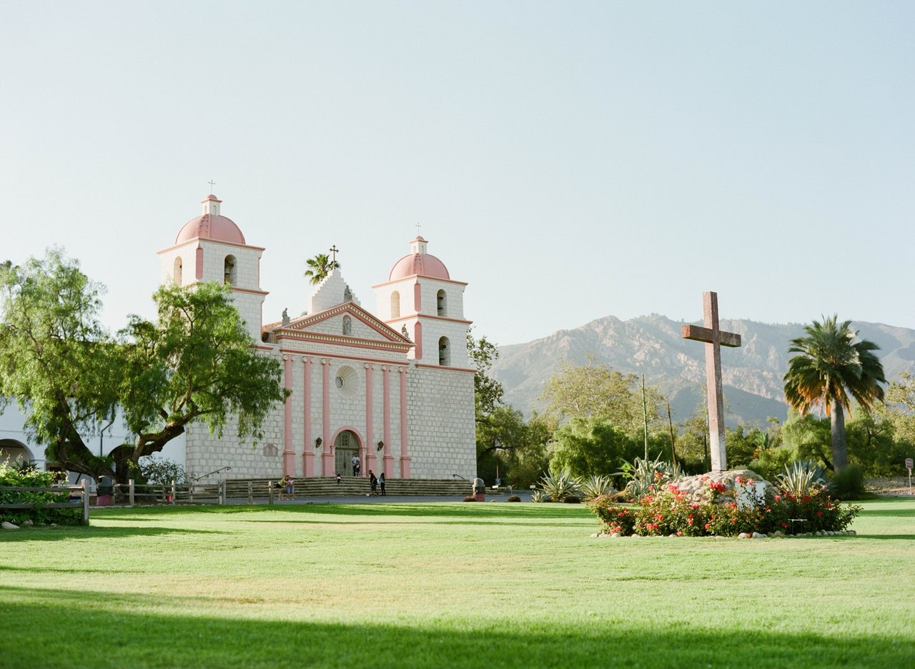 Mission with Mountains