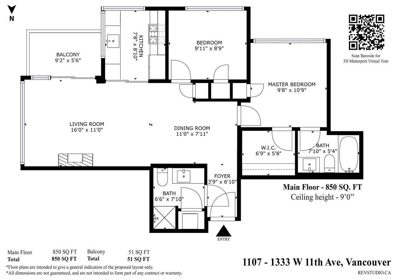 1333 W 11th Ave, #1107