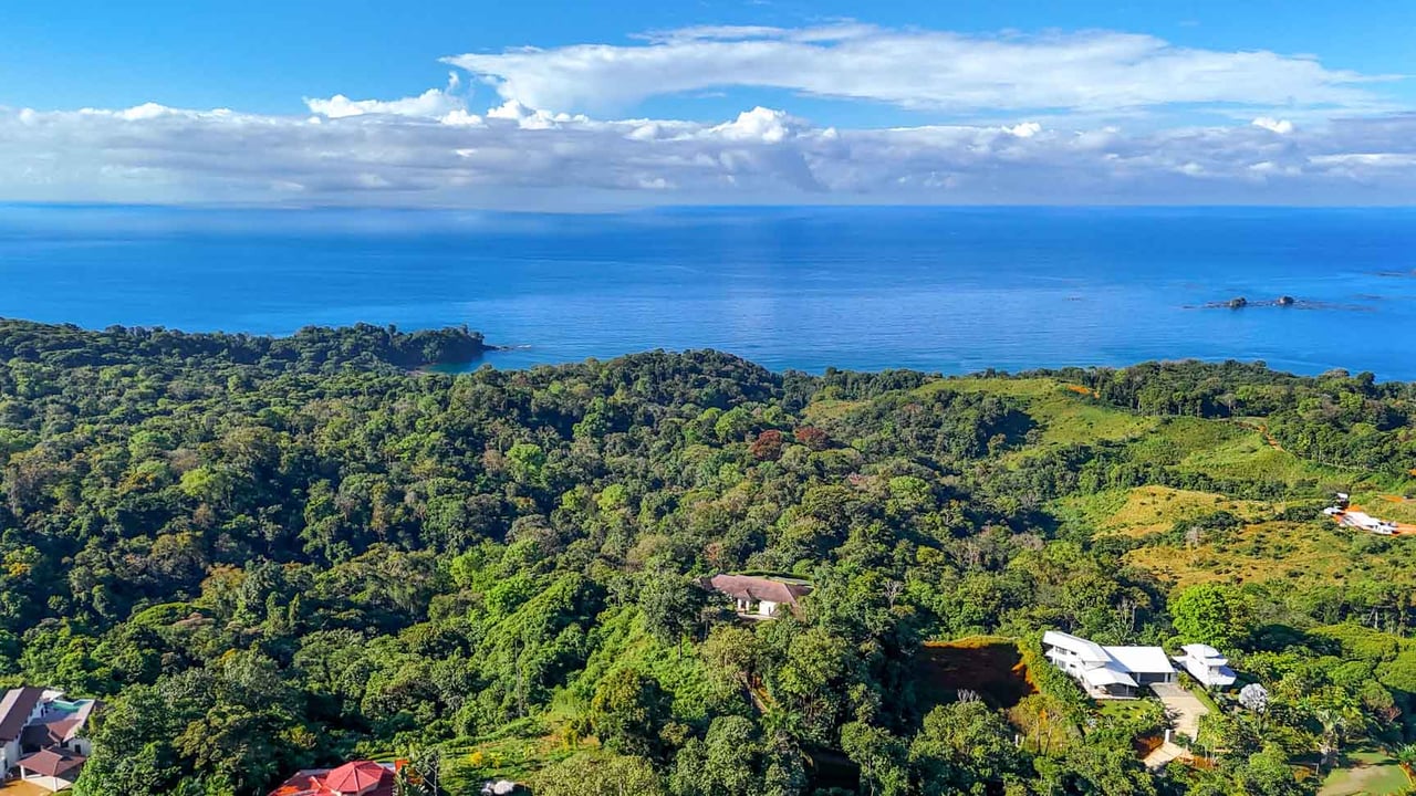 Ocean, Jungle & Mountain View Home in Ojochal | Protected Jungle Setting