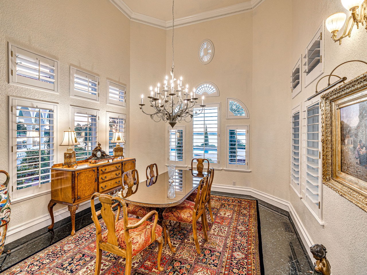 Mediterranean Estate Surrounded by the Beauty of Grand Lake 