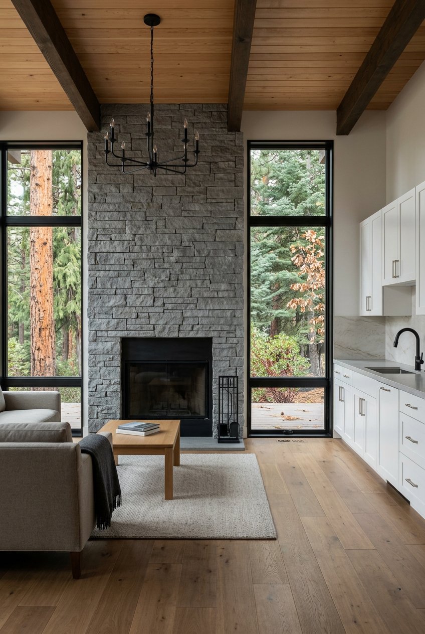 Family Cabin Life In Big Trees Village