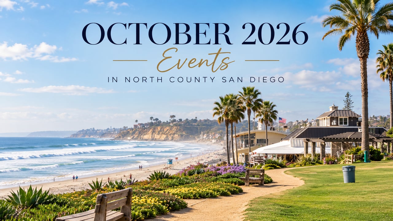 October 2026 events in North County San Diego