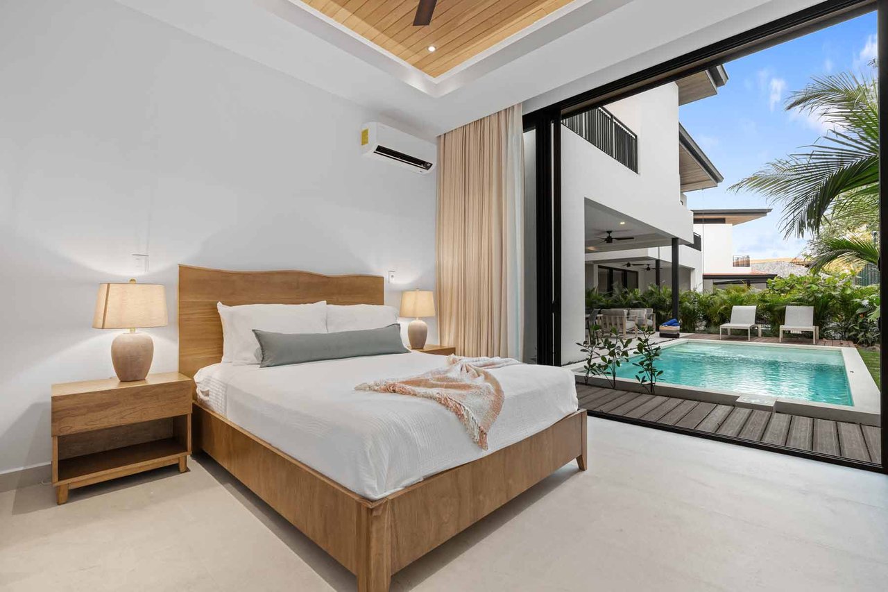 Bosques de Pinilla #16 | Modern 6-Bedroom Tropical Retreat with Casita in Hacienda Pinilla