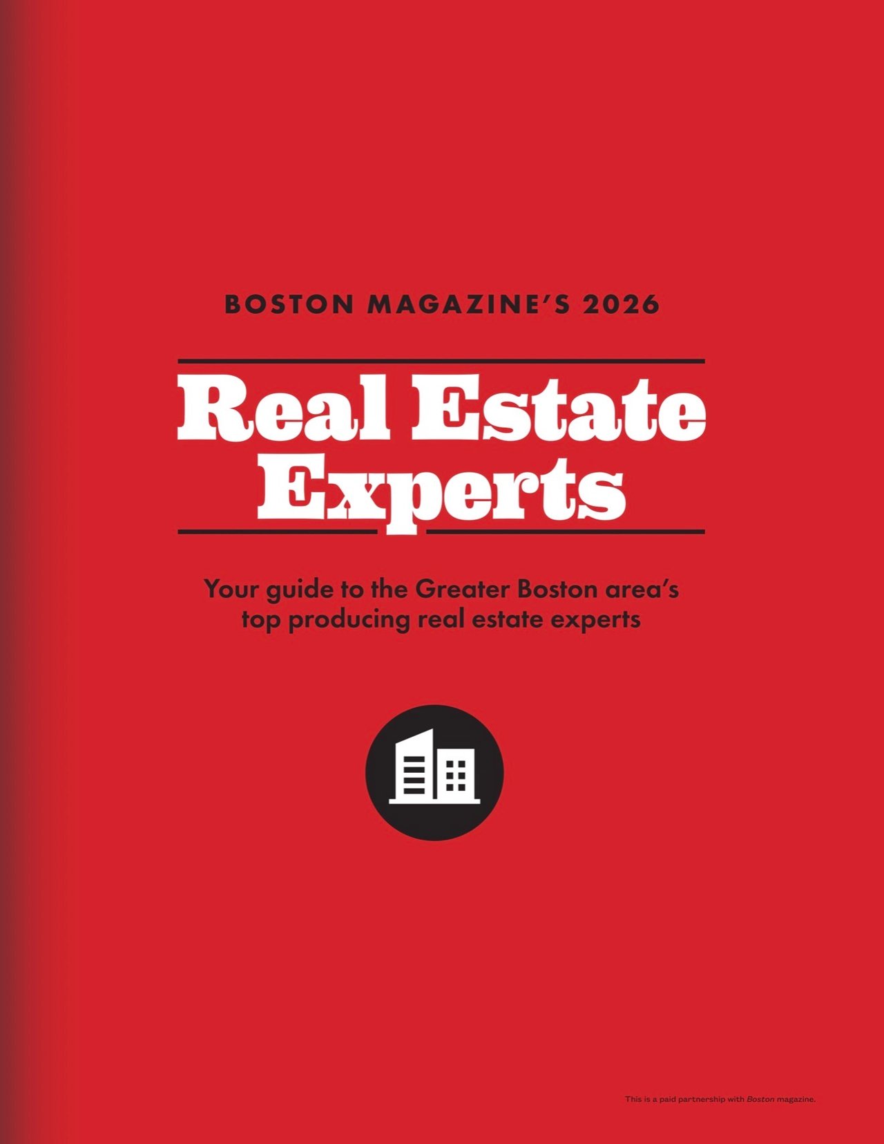 Boston Magazine Real Estate Experts 2026