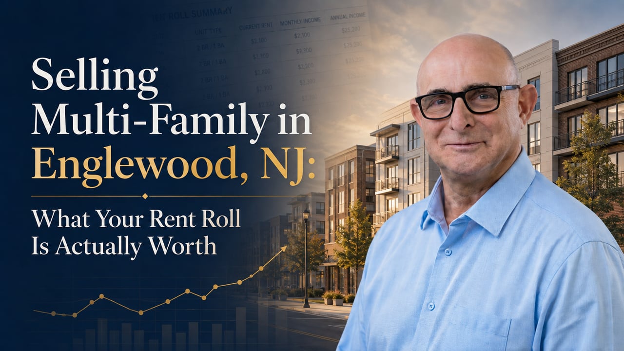 Selling Multi-Family in Englewood, NJ: What Your Rent Roll Is Actually Worth