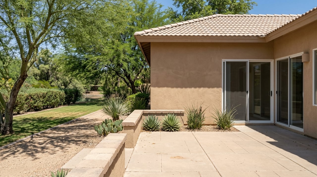Living On The Greenbelt In McCormick Ranch