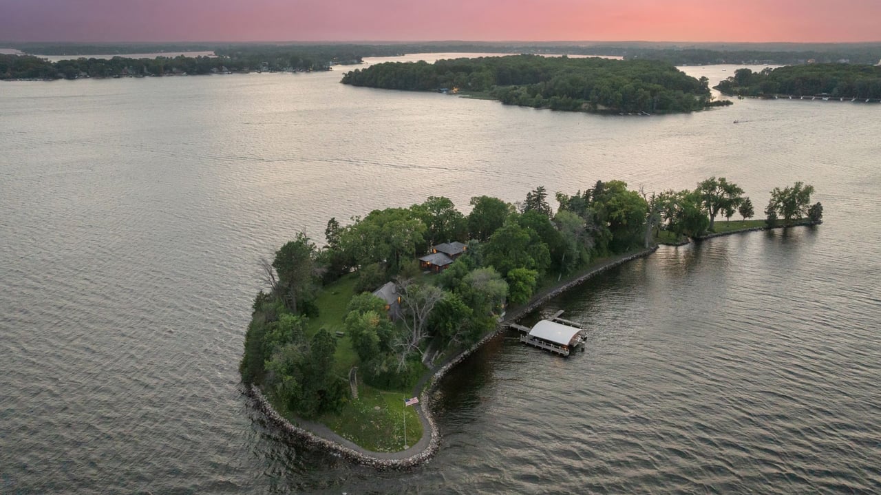 Lake Minnetonka Private Island Lists for $7.25M