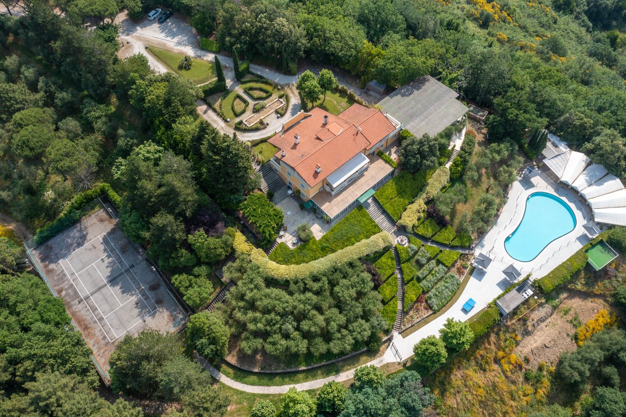 Map of Family Rental Retreat in Tuscany