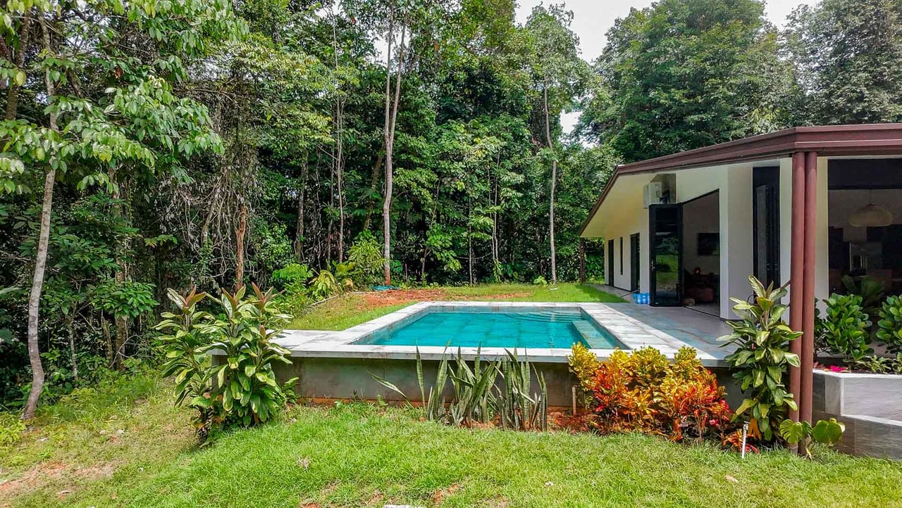 Jungle Home with Riverfront and Orchard in Ojochal Costa Rica