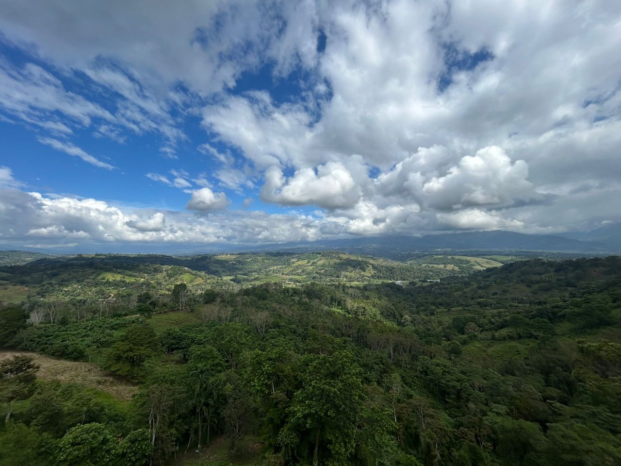 10-Acre Waterfall Farm with Amazing Valley and River View in San Isidro.