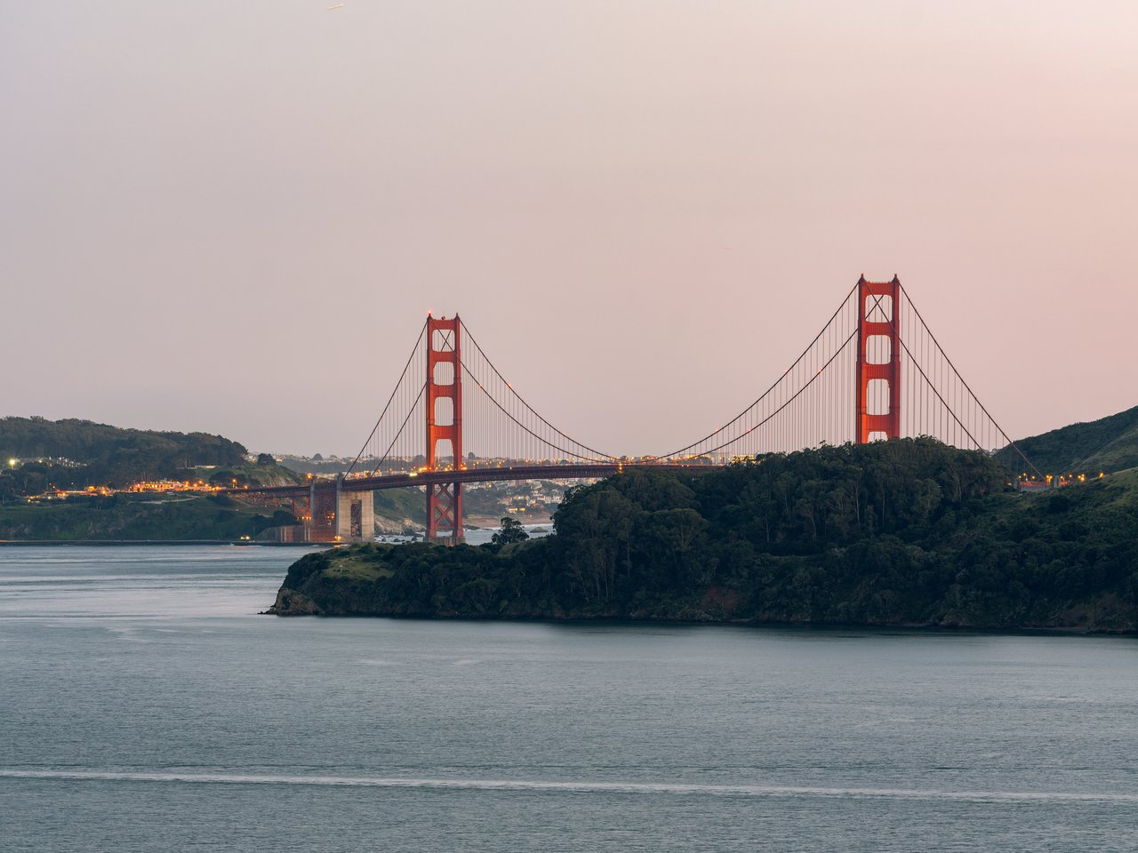 Exceptional Setting with views spanning San Francisco, the Golden Gate Bridge, Sausalito, and across the bay