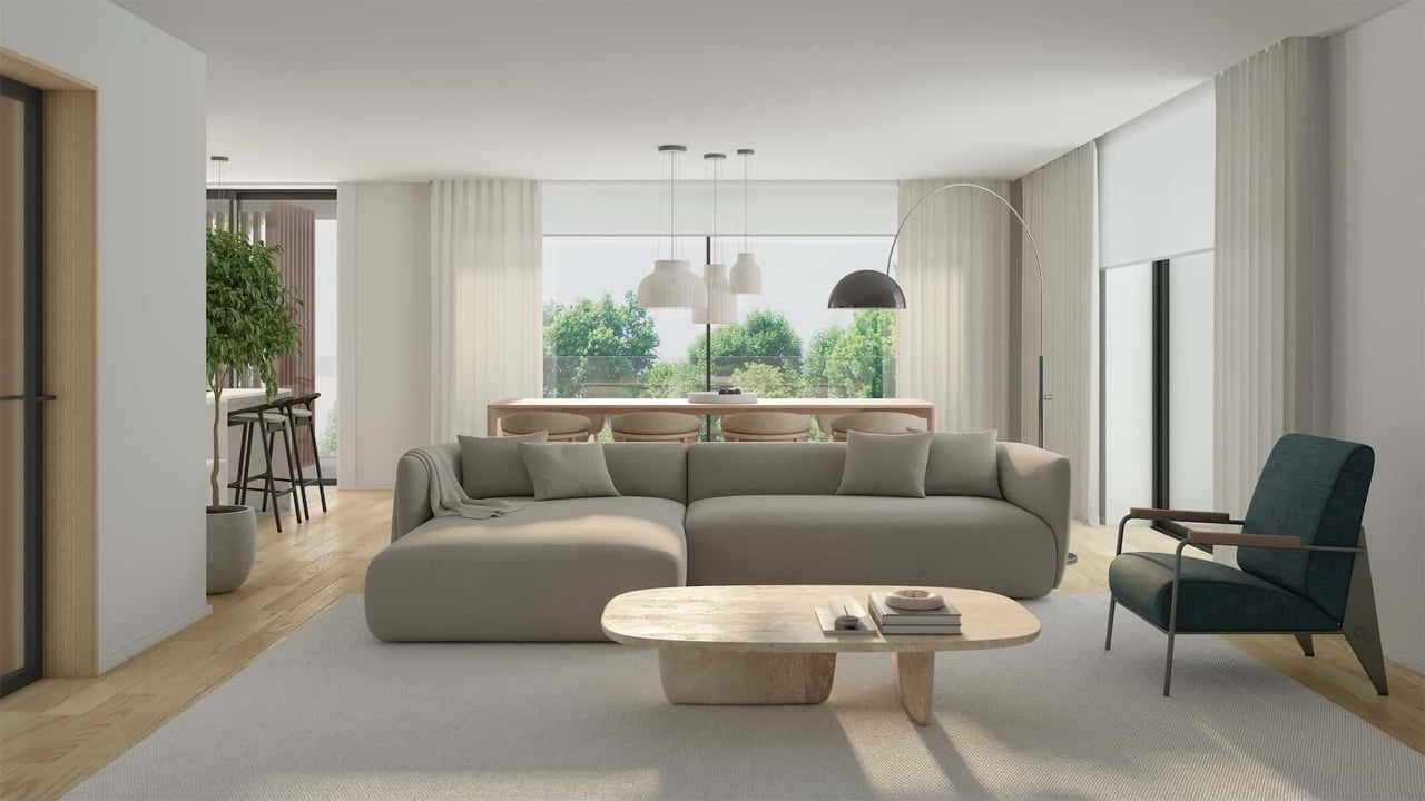 Luxurious 4-Bedroom Sea-View Apartment with Expansive Terrace and Parking in Vila Nova de Gaia