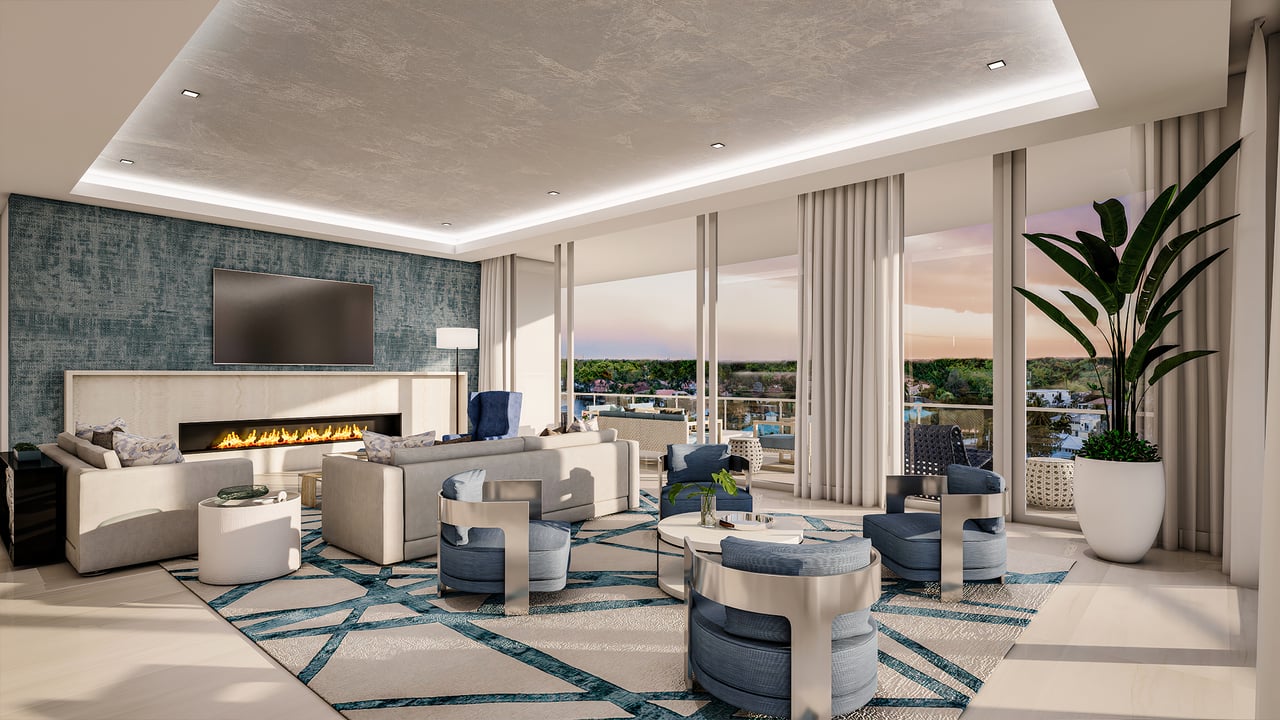 The Ritz-Carlton Palm Beach residence great room 