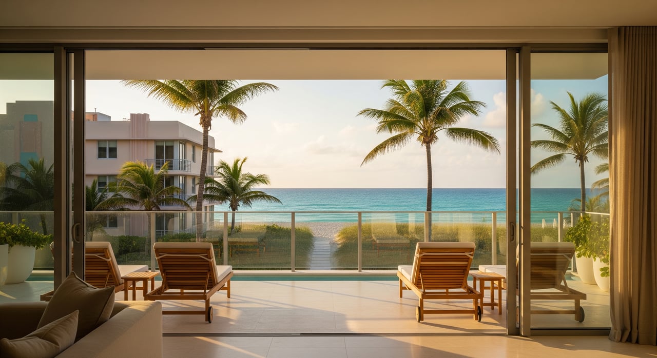 What It’s Like To Live Steps From The Sand In Surfside
