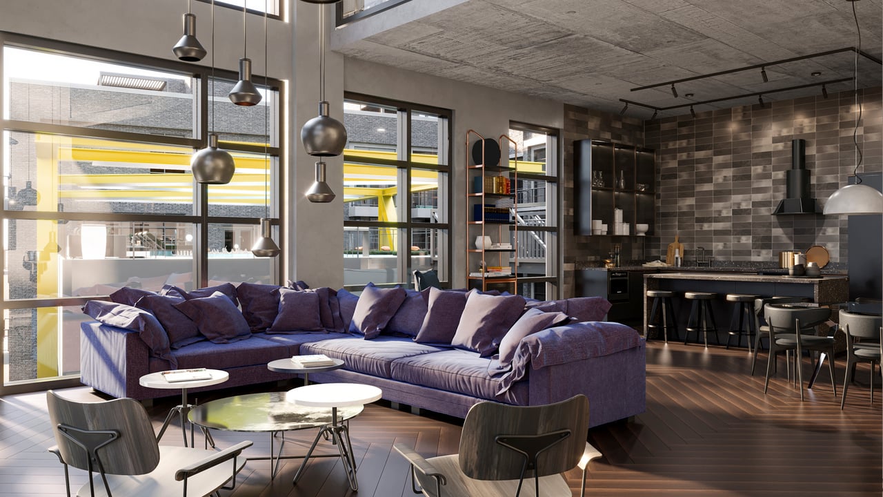 Diesel Wynwood living space 