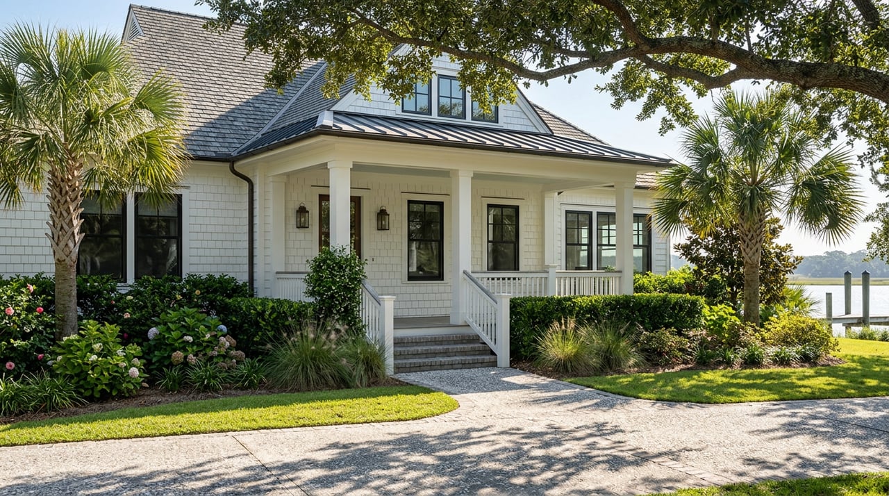 Airlie And Summer Rest: Gardens, Waterway And Style