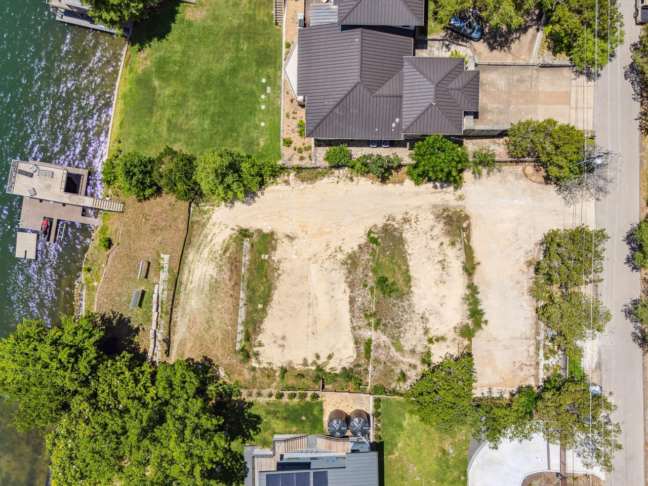 Shovel-Ready Lake Austin Lot with Permitted Plans + Double-Slip Dock