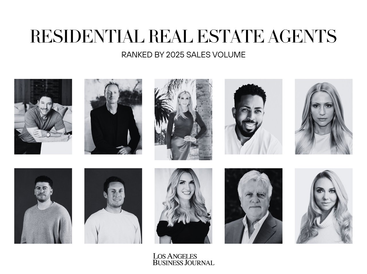 THE LIST: RESIDENTIAL REAL ESTATE AGENTS