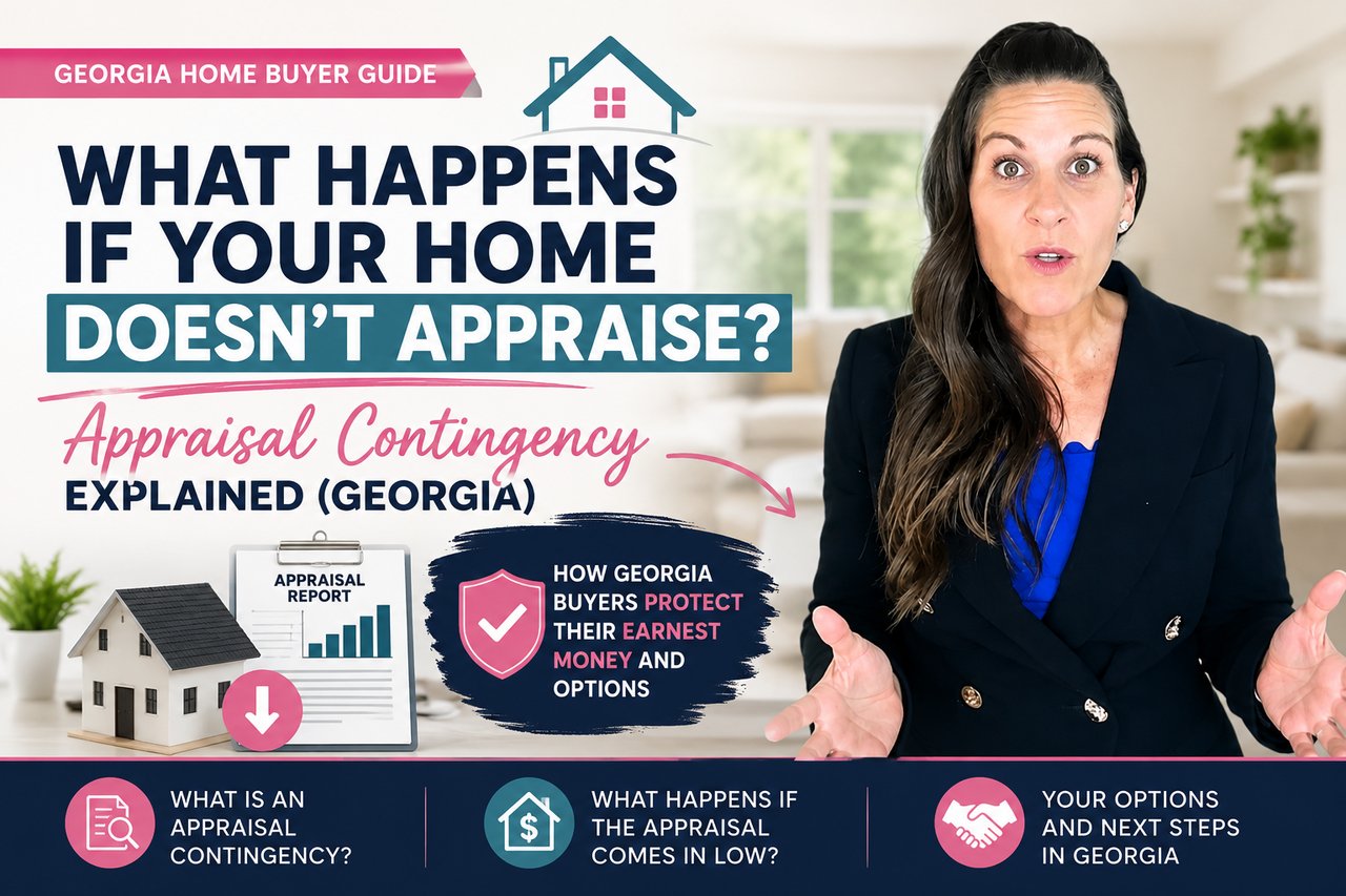 What Happens If A Home Doesn't Appraise For The Contract Price In Georgia? cover