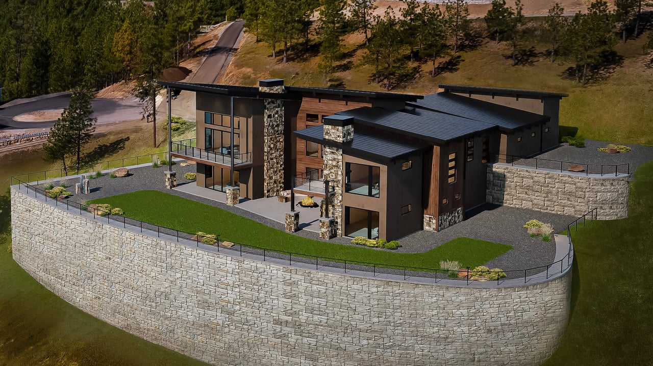 Roksana at Syringa Heights - 5,346 SF luxury residence in Coeur d'Alene, Idaho