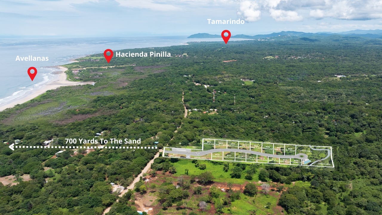 Gated Community Lots Walking Distance to Avellanas