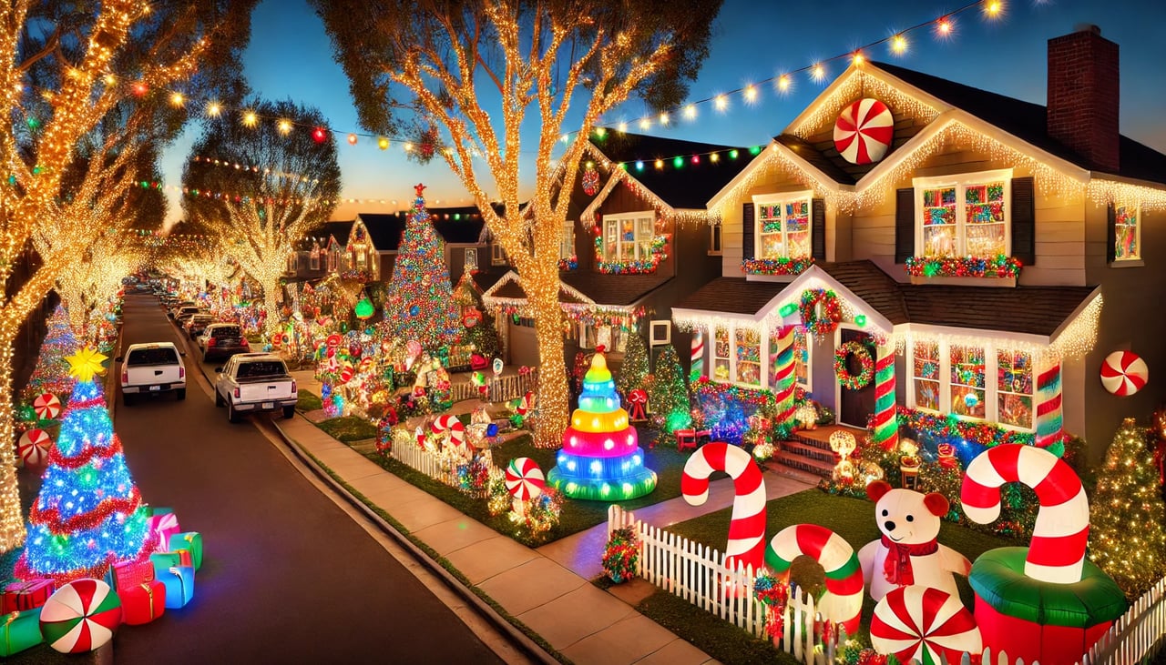 The Best Places to See Holiday Lights in the South Bay