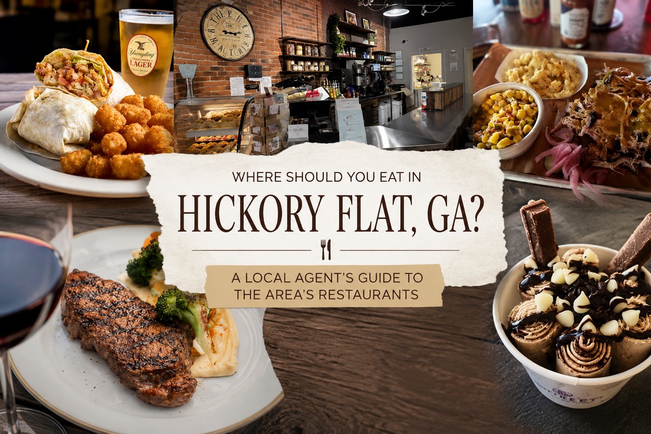 Restaurants in Hickory Flat, GA: A Local Agent's Guide to Where to Eat cover