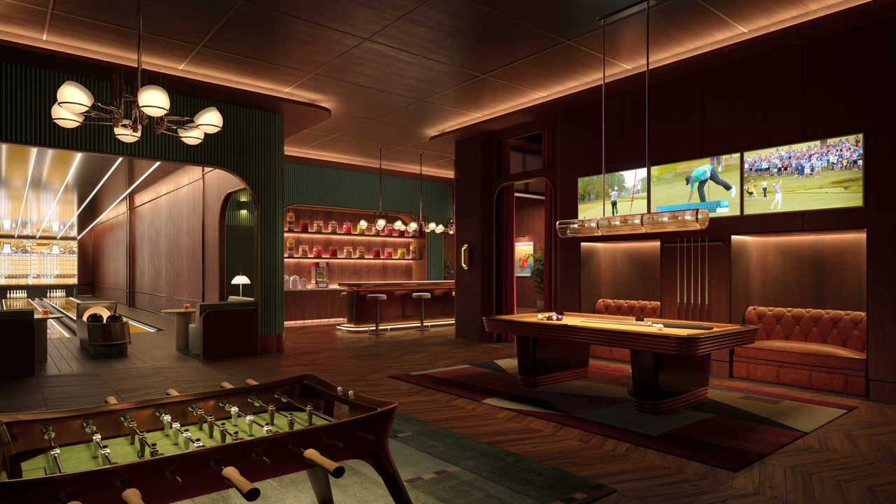 Shell Bay games room 