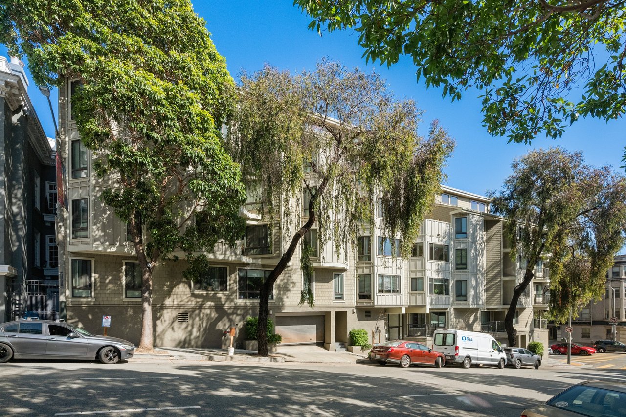 You are quickly home when you live at 1700 Gough Street in San Francisco