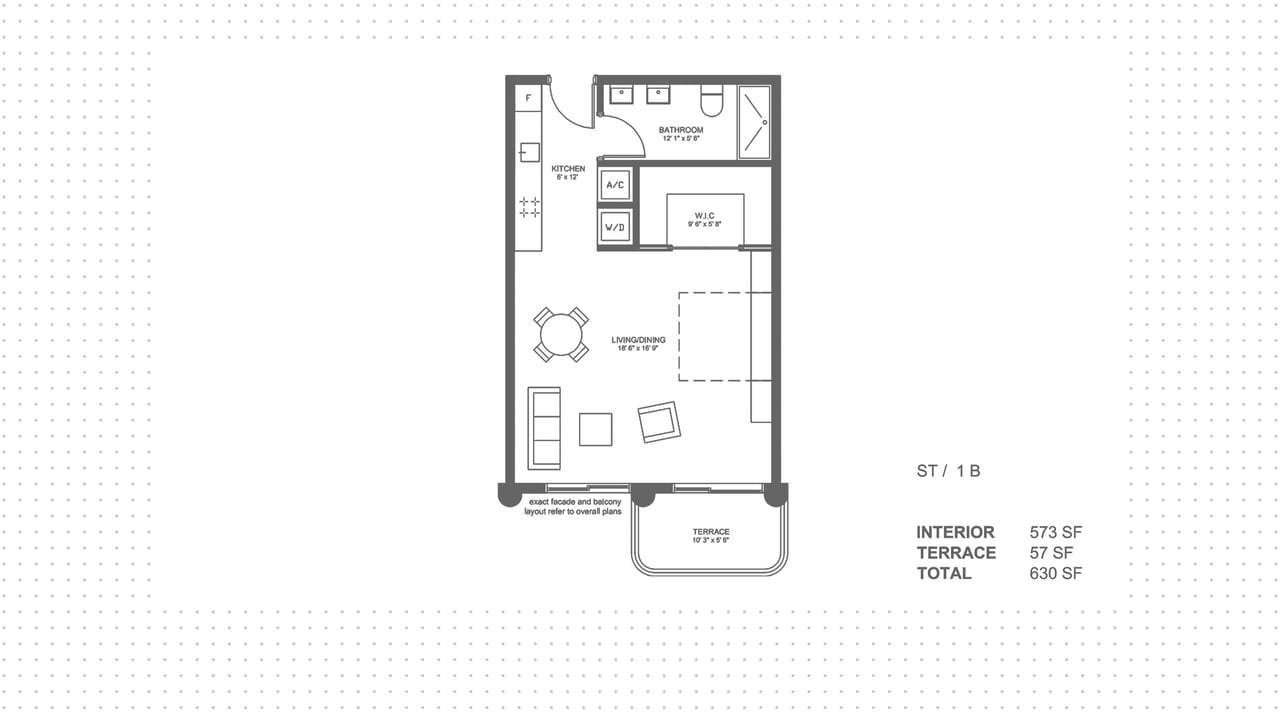 Rose & Wynwood | One Bedroom