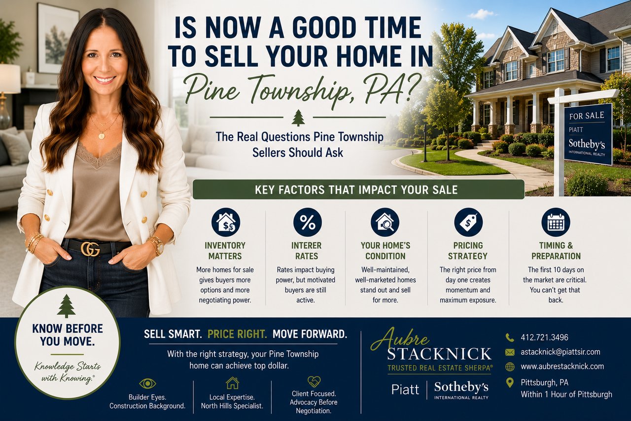Thinking About Selling Your Pine Township Home? Don't Start With the Zestimate