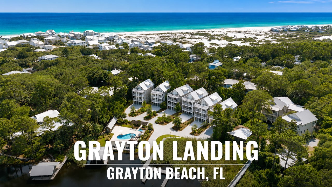 Inside Grayton Landing: Private Lakefront Living in Grayton Beach on 30A