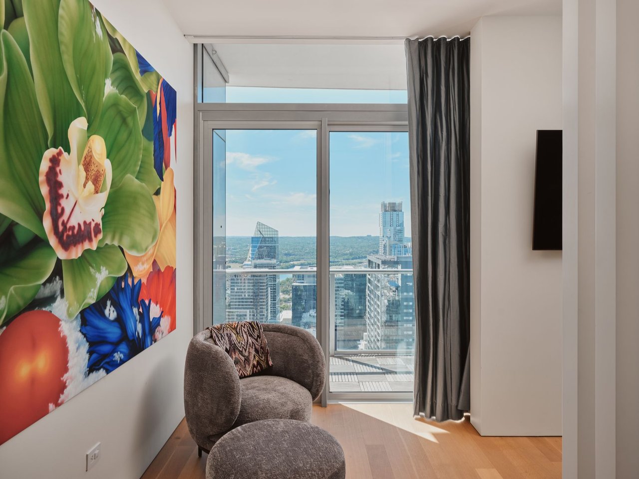 Panoramic Views of Living Art at The Austonian
