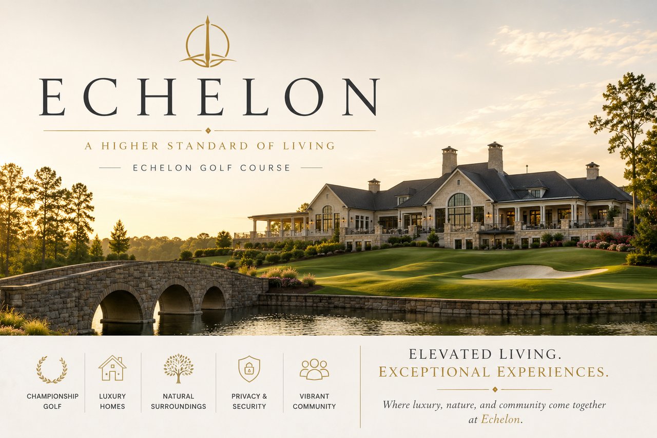 Echelon in the Alpharetta and East Cherokee Area: A Semi Private Golf & Country Club Community cover