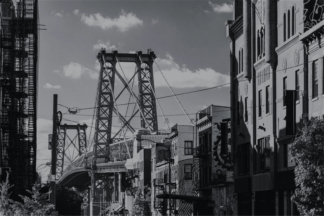 Williamsburg Bridge in brooklyn